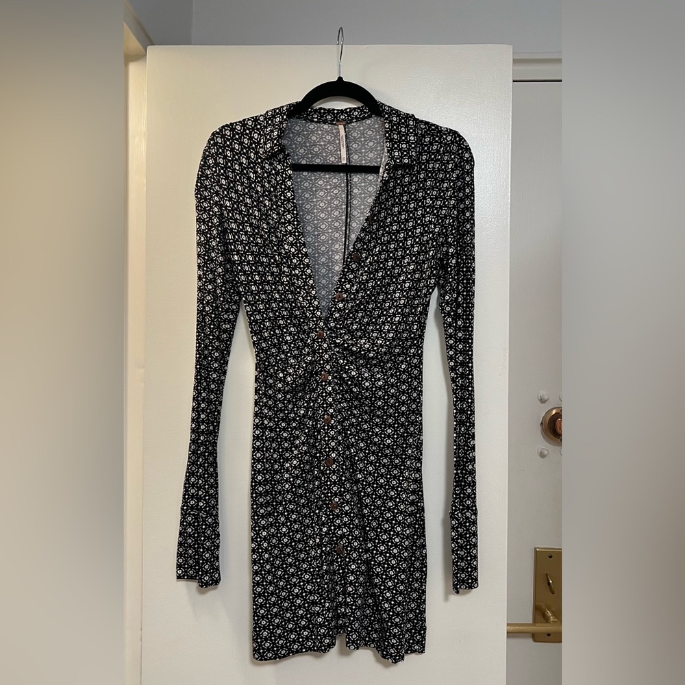 FREE PEOPLE COLLARED DRESS